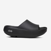 Oofos Ooahh Plus Slide Sandal Black