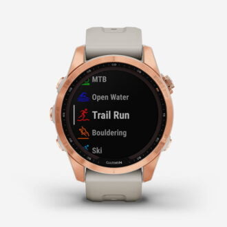 Garmin Fenix 7S Solar Rose Gold