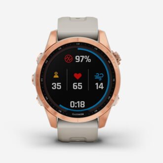 Garmin Fenix 7S Solar Rose Gold