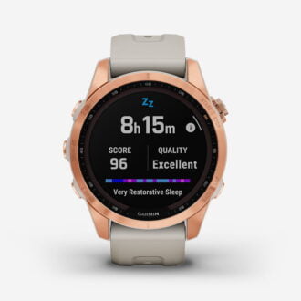 Garmin Fenix 7S Solar Rose Gold