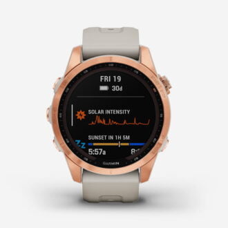 Garmin Fenix 7S Solar Rose Gold