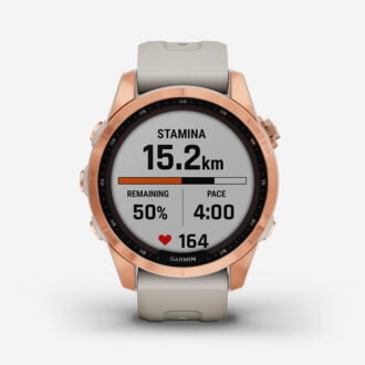 Garmin Fenix 7S Solar Rose Gold