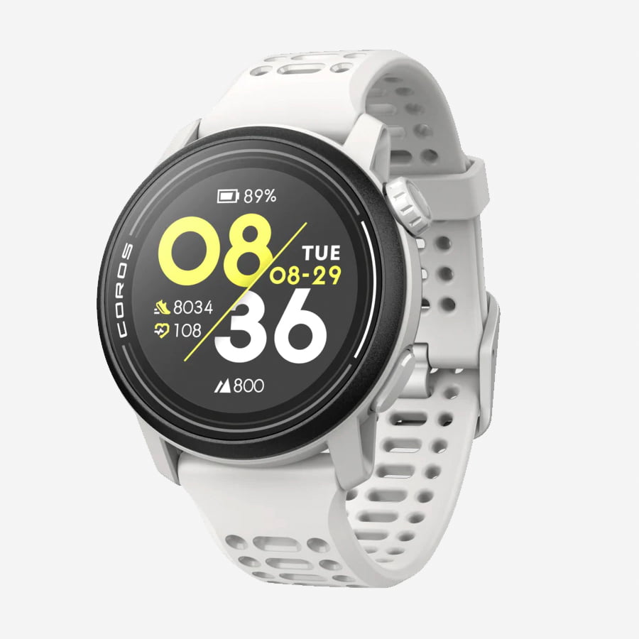 Coros Pace 3 White Silicone Band
