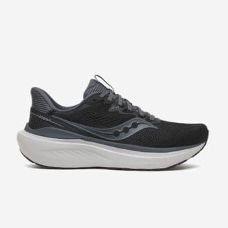 Saucony Echelon 11 Extra Wide (4E) Herr - Black/Gunmetal